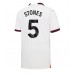 Maillot de foot Manchester City John Stones #5 Extérieur vêtements 2023-24 Manches Courtes